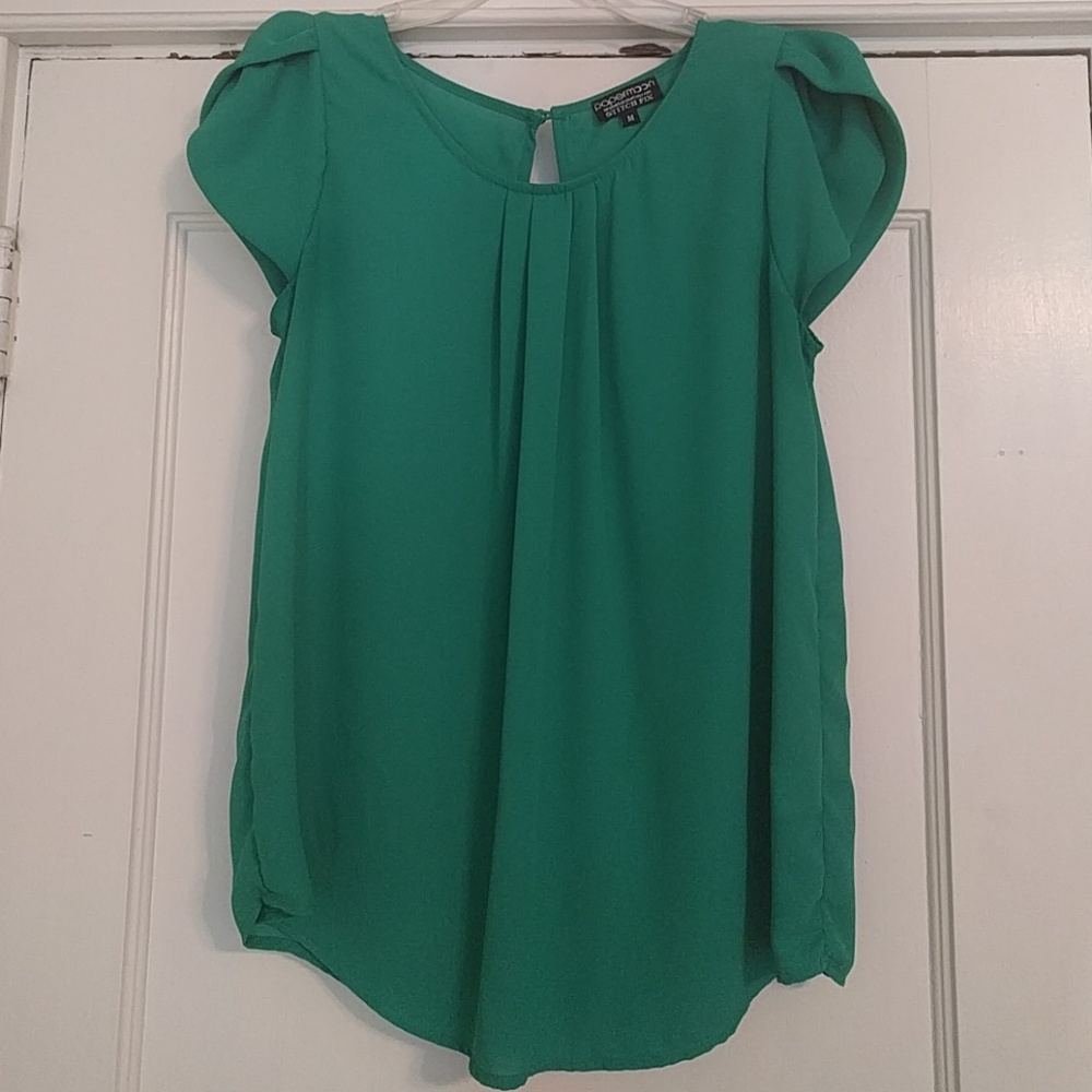 Green Papermoon Blouse